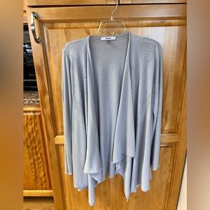 TanJay Light Silver/Gray Women's Cardigan